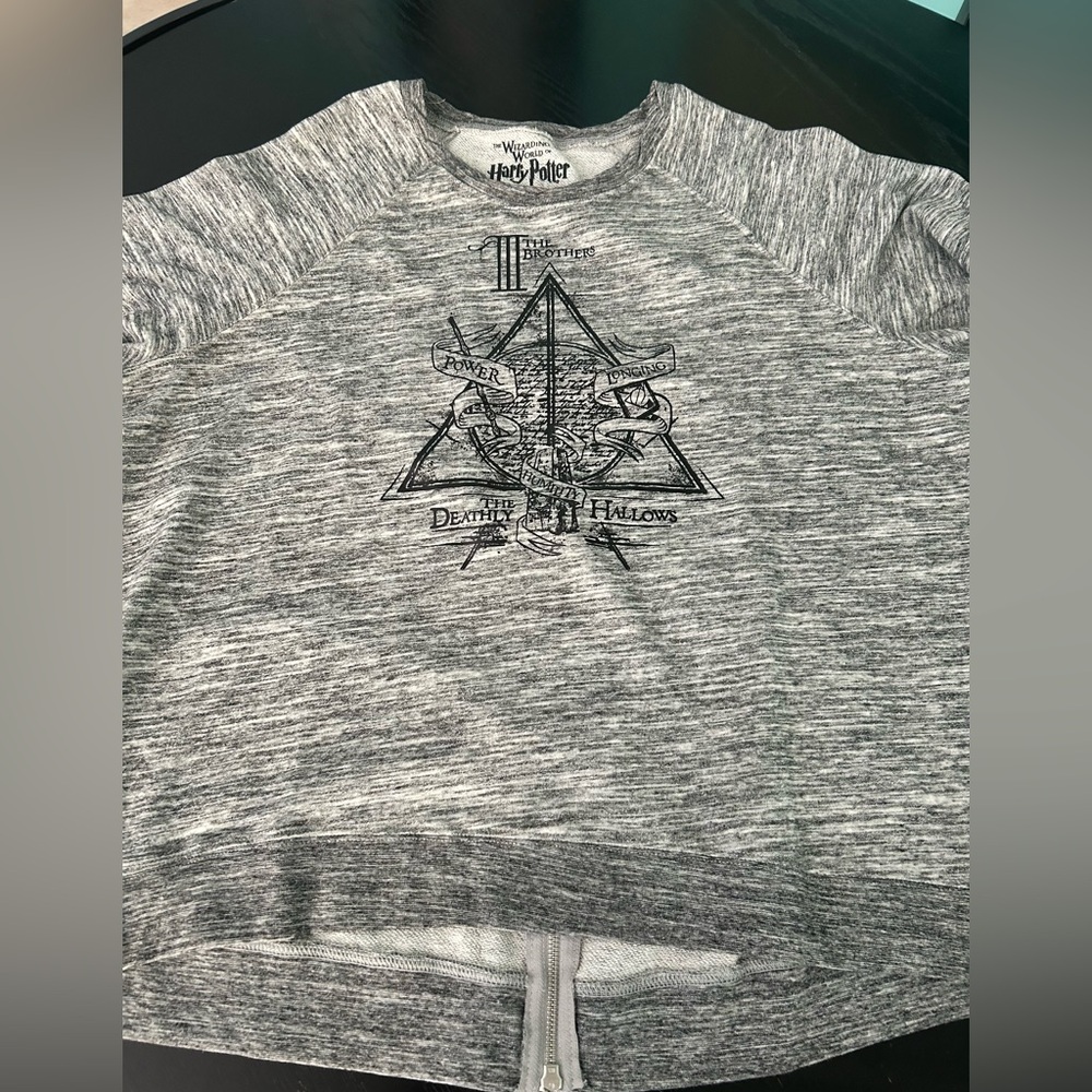 Harry Potter  The Three Brothers Deathly Hallows Sweater (NWOT) Size XL - Picture 4 of 8